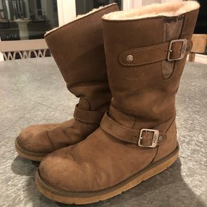 UGG Kensington leather tall boots size 8